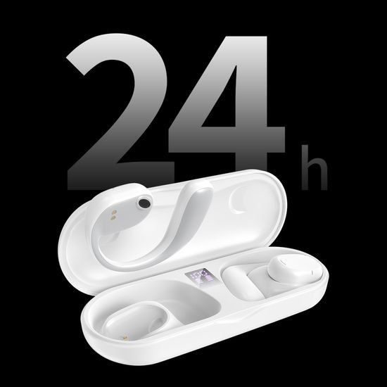 Dudao U17H Bluetooth vezeték nélküli fejhallgató, fehér