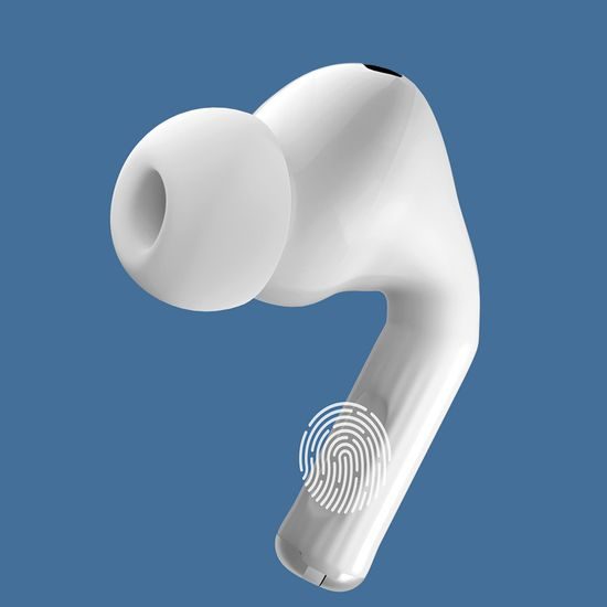 Blavec BW-05 Flow TWS Bluetooth Oordopjes met ENC, Bluetooth 6.0, Wit