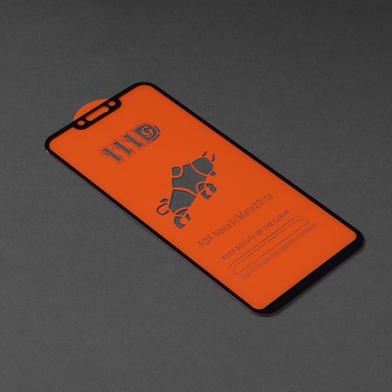 Techsuit 111D Σκληρυμένο γυαλί, Huawei Mate 20 Lite / Nova 3 / Nova 3i / P Smart Plus, μαύρο
