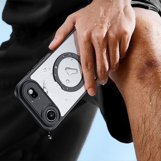 Dux Ducis Aimo Mag Magnetic Ring, iPhone Air, черен