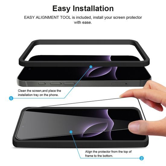 JP Full Pack Σκληρυμένων Γυαλιών, 2x 3D γυαλί με εφαρμοστή + 2x γυαλί για φακό, iPhone 17