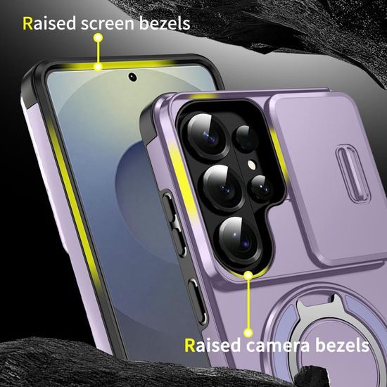 Θήκη Camslide Stand, Samsung Galaxy S26 Ultra, μωβ