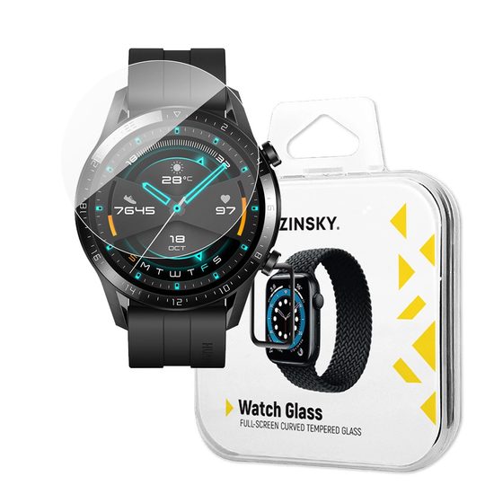 Wozinsky Watch Glass tvrzené sklo, Huawei Watch GT 2 / GT 2 Pro 46mm, 2 kusy