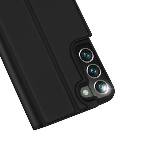 Dux Ducis Skin Pro, knížkové pouzdro, Samsung Galaxy S22 Plus, černé