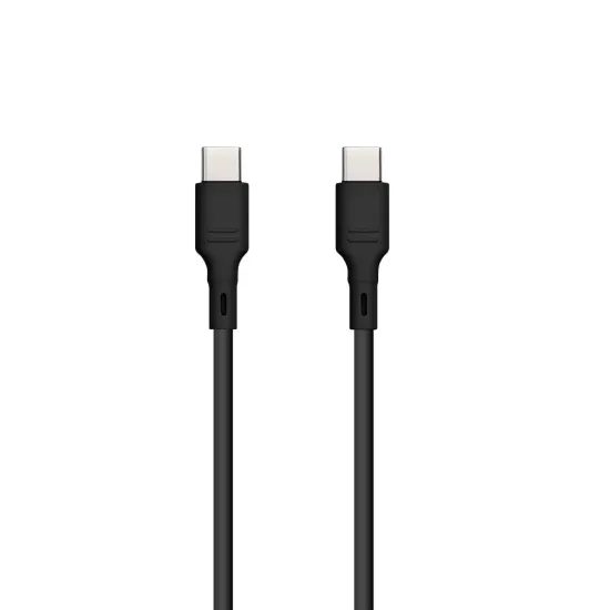 BlueStar kábel USB-C - USB-C 1 m, 60W, čierny
