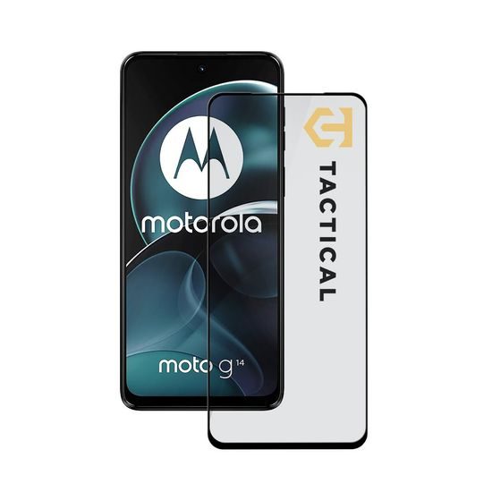 Tactical Glass Shield 5D steklo za Motorola G14, črno