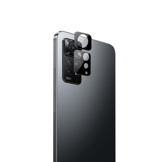 3D Zaščitno kaljeno steklo za objektiv kamere (fotoaparata), Xiaomi Redmi Note 11 Pro