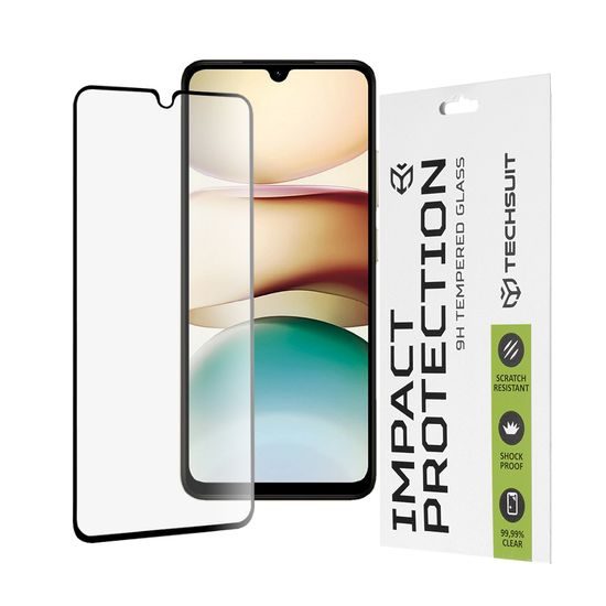 Techsuit 111D Σκληρυμένο γυαλί, Xiaomi Redmi A5 4G, μαύρο