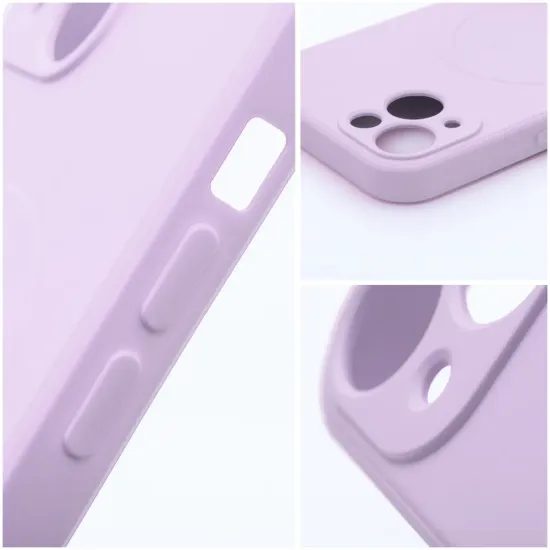 Ovitek Silicone Mag Cover, iPhone 13 Pro Max, rožnat