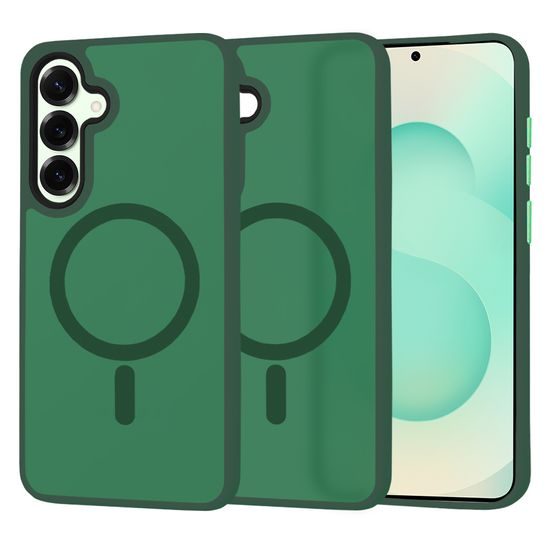 Techsuit HaloFrost MagSafe, Samsung Galaxy S25 Plus, πράσινο