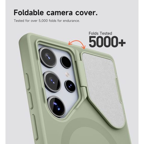 Suritch MagSafe Kickstand Camprotector θήκη Samsung Galaxy S24 Ultra, πράσινη