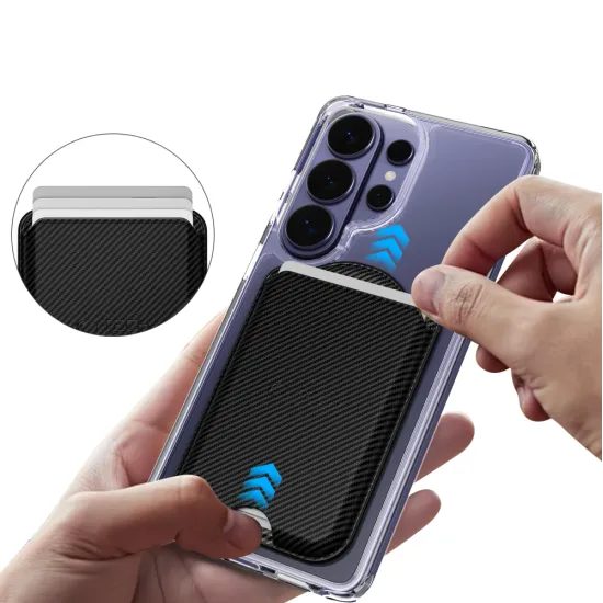 Tech-Protect CH02 MagWallet - Magnetische Kaarthouder - MagSafe Compatibel - Carbon