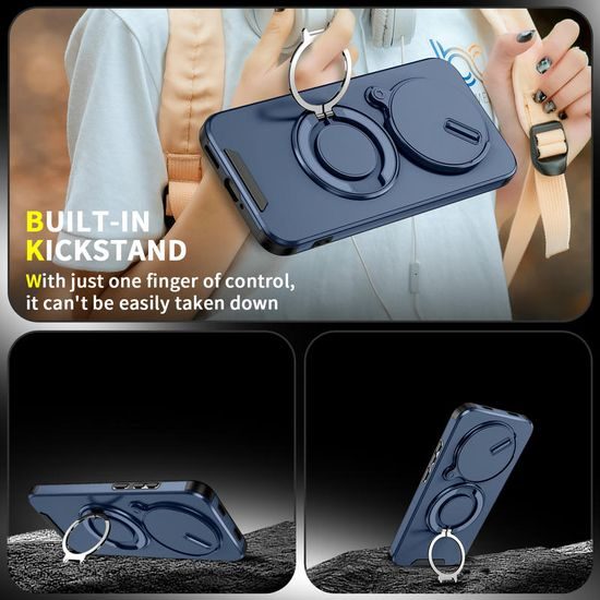 Camslide Stand maska, Xiaomi Redmi Note 15 Pro 5G, plava