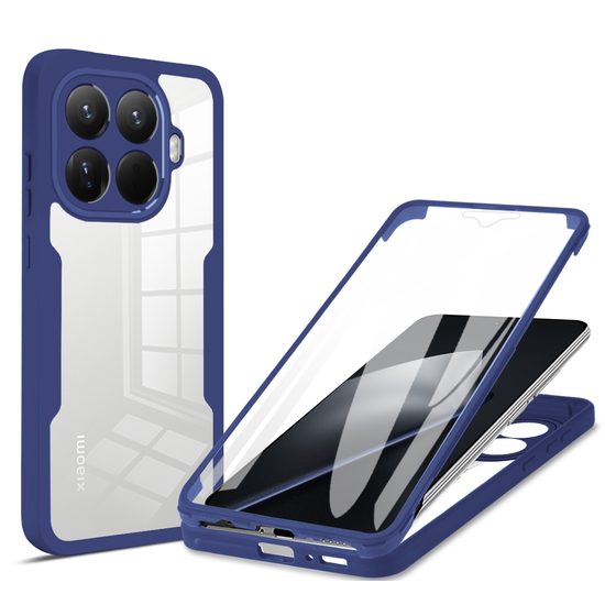 JP Defense πολύχρωμη θήκη, Xiaomi 15T, μπλε