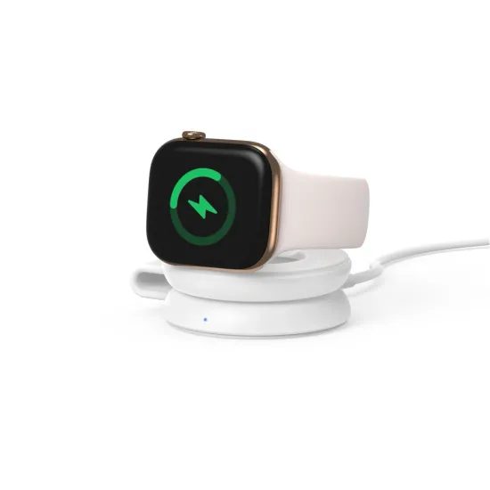 Tech-Protect A55 2-in-1 MagSafe juhtmevaba laadija 25W Qi2.2 – valge
