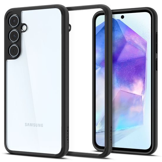 Spigen Ultra carcasă hibrid pentru mobil, Samsung Galaxy A55 5G, neagră