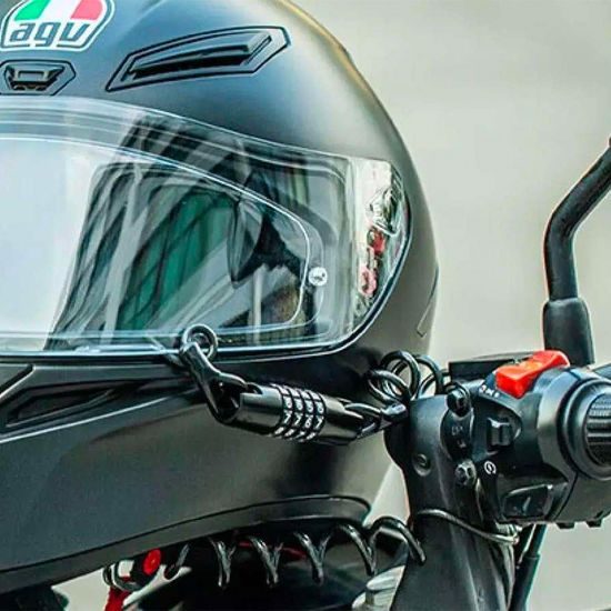 Rockbros T609 Ključavnica za kolo 1,5 m, črna