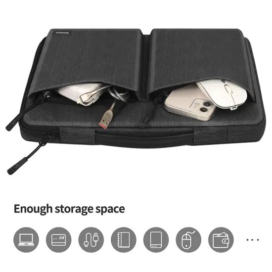 Seine Scene Orleans τσάντα laptop 14", μαύρη