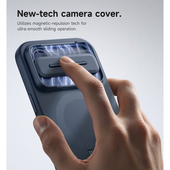 Suritch MagSafe Kickstand Camprotector θήκη iPhone Air, μπλε