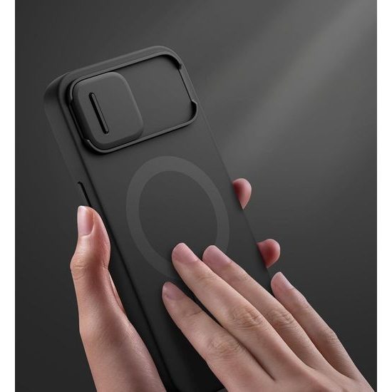 Suritch MagSafe Kickstand Camprotector θήκη iPhone 16, μαύρη