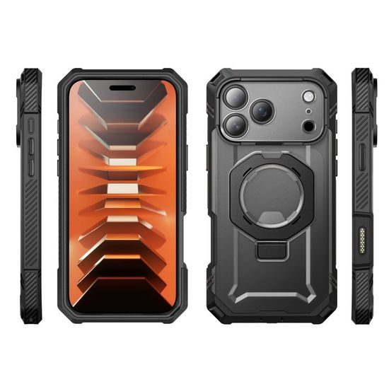 Supcase Grip Pro Mag MagSafe, iPhone 17 Pro / 18 Pro, černý