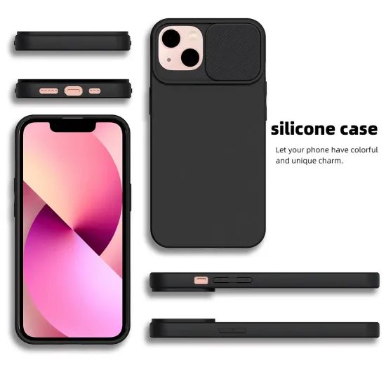 Slide maska, Xiaomi Redmi 9A / 9AT, crni