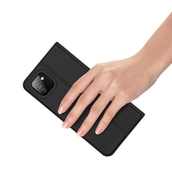 Dux Ducis Skin Pro, knižkové púzdro, Samsung Galaxy A03, čierne