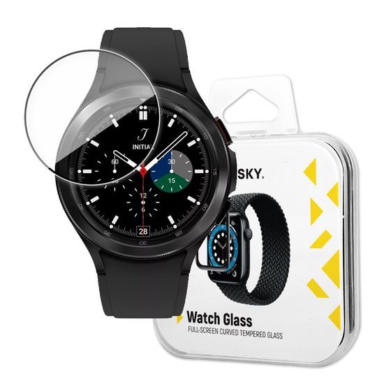 Wozinsky Watch Glass hibridno staklo, Samsung Galaxy Watch 4 40 mm, crni