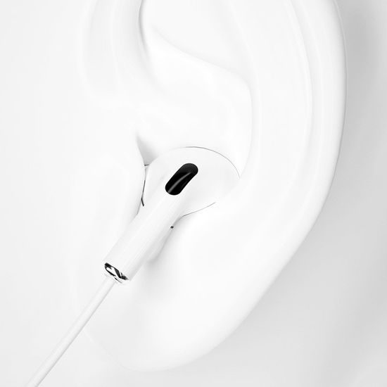 Dudao sluchátka s ovladačem, 3,5 mm mini jack, bílé (X14 white)