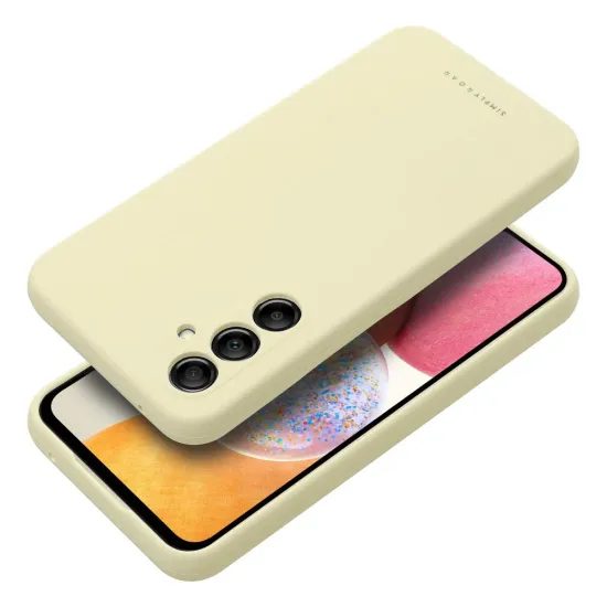 Roar Cloud-Skin, Samsung Galaxy A14 4G / A14 5G, světle žlutý