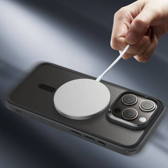 Θήκη ESR CH HaloLock MagSafe iPhone 15 Pro, παγωμένο μαύρο