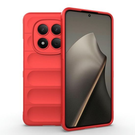 Θήκη Wency Magic Shield, Xiaomi Redmi Note 15 Pro 4G, κόκκινη