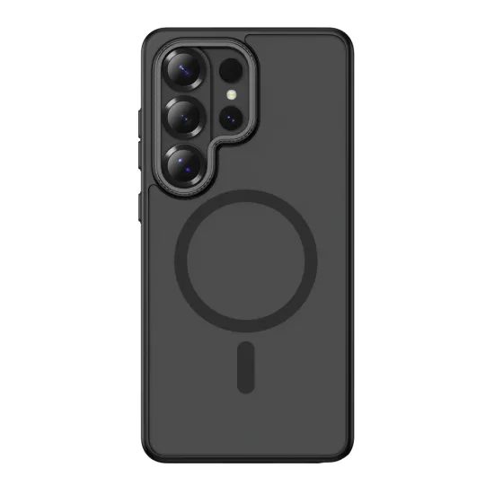 Tech-Protect MagCam Hoesje - MagSafe geschikt - met Camera Cover - voor Samsung Galaxy S26 Ultra - Zwart Mat