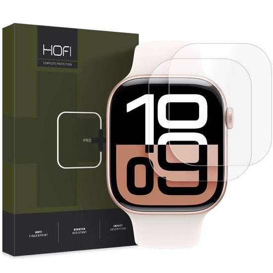 Hofi HydroFlex Pro+ fólie 2 kusy, Apple Watch 10 (42 mm), průhledné
