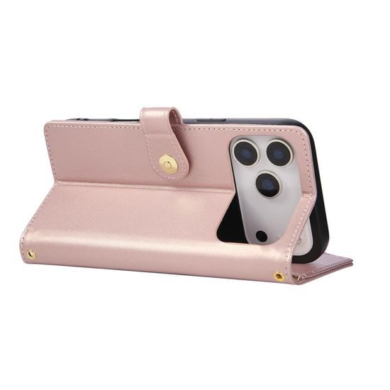 Glamour etui, iPhone 17 Pro Max, rožnato
