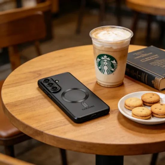 Tech-Protect MagFlex MagSafe Samsung Galaxy A37 5G, γυαλιστερό μαύρο