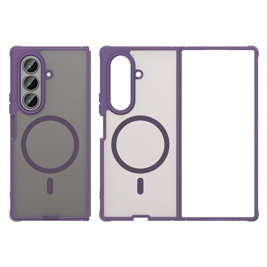 Techsuit HaloFrost II MagSafe Schutzhülle für Samsung Galaxy Z Fold8 Ultra - Magnetische Handyhülle - Violett