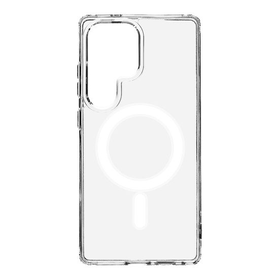 Samsung Galaxy S25 Ultra Hoesje - Tactical MagForce - MagSafe geschikt - Transparant (Anti-geel)