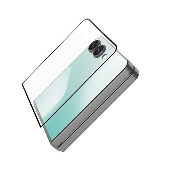 Nillkin CP+PRO Anti-Explosion Panzerglas für Samsung Galaxy Z Flip 7 / Z Flip 8 - Gehärtetes Displayschutzglas 9H 0,33mm - Schwarz