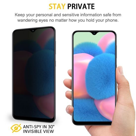 Folie de sticlă securizată Privacy 5D, Samsung Galaxy A50