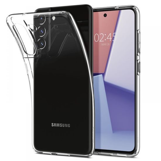 Spigen Liquid Crystal kryt na mobil, Samsung Galaxy S21 FE