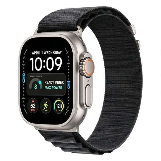 Tech-Protect Nylon Pro Apple Watch 8 / 9 / 10 / 11 / 12 / SE / Ultra (44 / 45 / 46 / 49 mm, čierny