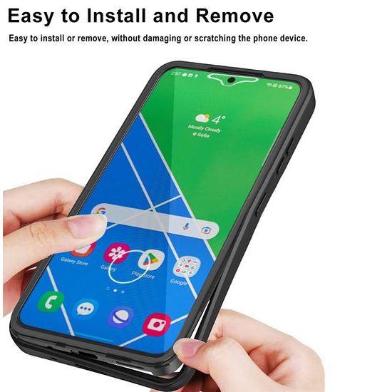 JP Defense colorful κάλυμμα, Samsung Galaxy S25, κόκκινο