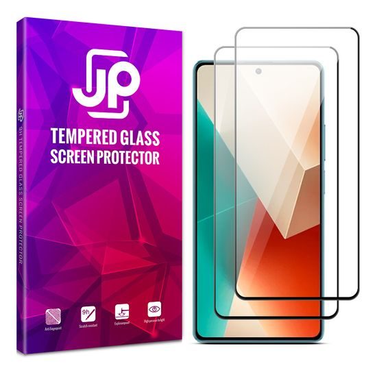 JP 2x 3D üveg, Xiaomi Redmi Note 13, fekete