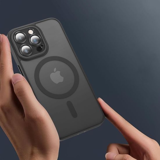 Tech-Protect MagMat Cam+, iPhone 15 Pro Max, čierny