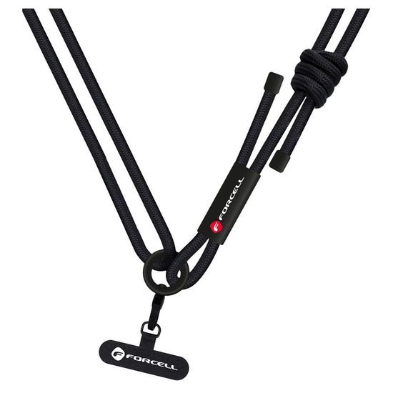 Forcell F-Design S10X165 Crossbody ιμάντας, μαύρος