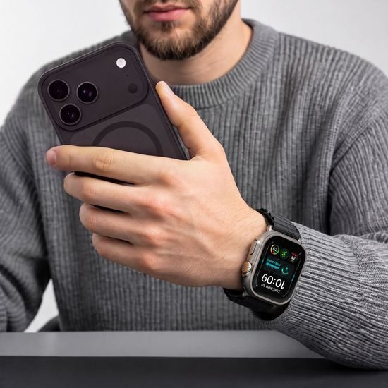 Tech-Protect Nylon Pro Apple Watch 8 / 9 / 10 / 11 / 12 / SE / Ultra (44 / 45 / 46 / 49 mm, čierny