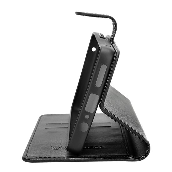 Motorola Moto G47 vāciņš – Tactical Field Notes maks ar nodalījumiem – melns