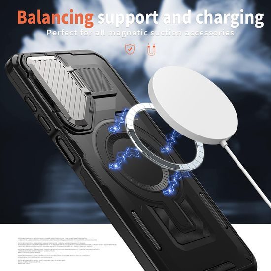 Techsuit CamVault MagSafe, Samsung Galaxy A26 5G, μαύρο