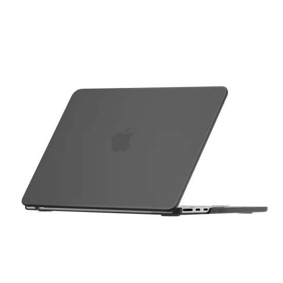 Tech-Protect SoftShell Schutzhülle für MacBook Air 13 M2-M5 2023-2026 - Schwarz